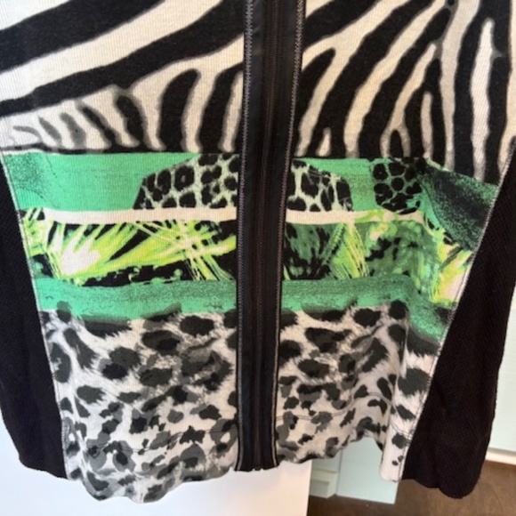 Betty Barclay Collection sz M Women's top multicolour floral & animal print - Picture 7 of 16